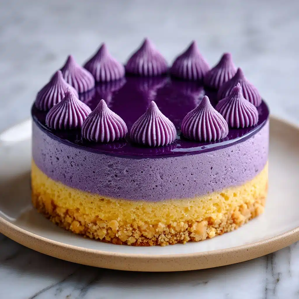 Ube Cheesecake Recipe - Recipe Image