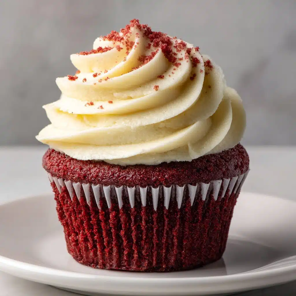 Red Velvet Cheesecake Cupcakes Recipe - Recipe Image