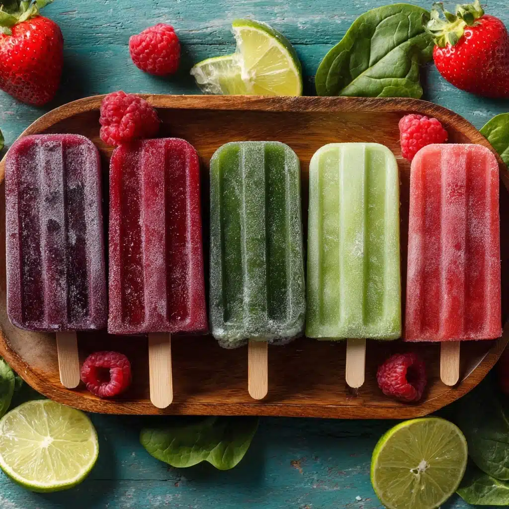 Veggie Smoothie Pops Recipe - Recipe Image