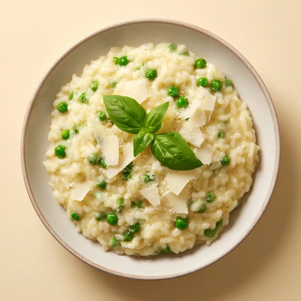 Fresh Pea Risotto Recipe - Recipe Image