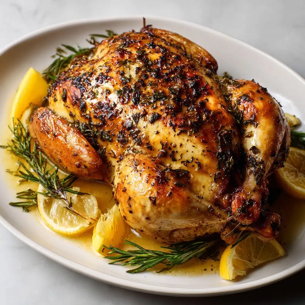 Lemon Herb Roasted Chicken Recipe
