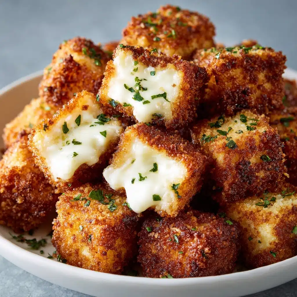 Cheesy Parmesan Mozzarella Bites Recipe - Recipe Image