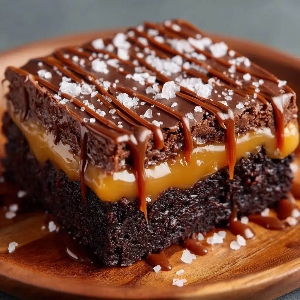Caramel Swirl Brownies Recipe