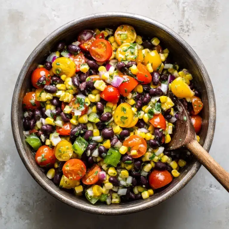 Corn Black Bean Salsa Recipe