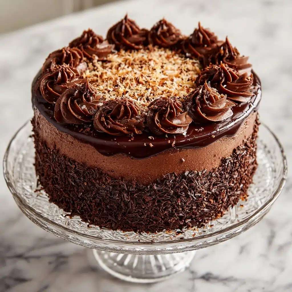 Chocolate German Cake Recipe - Recipe Image