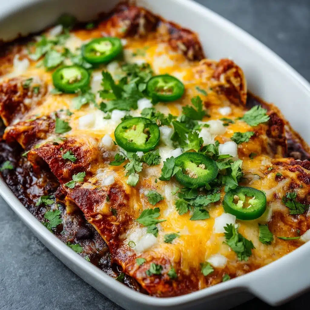 Black Bean Enchiladas Recipe - Recipe Image