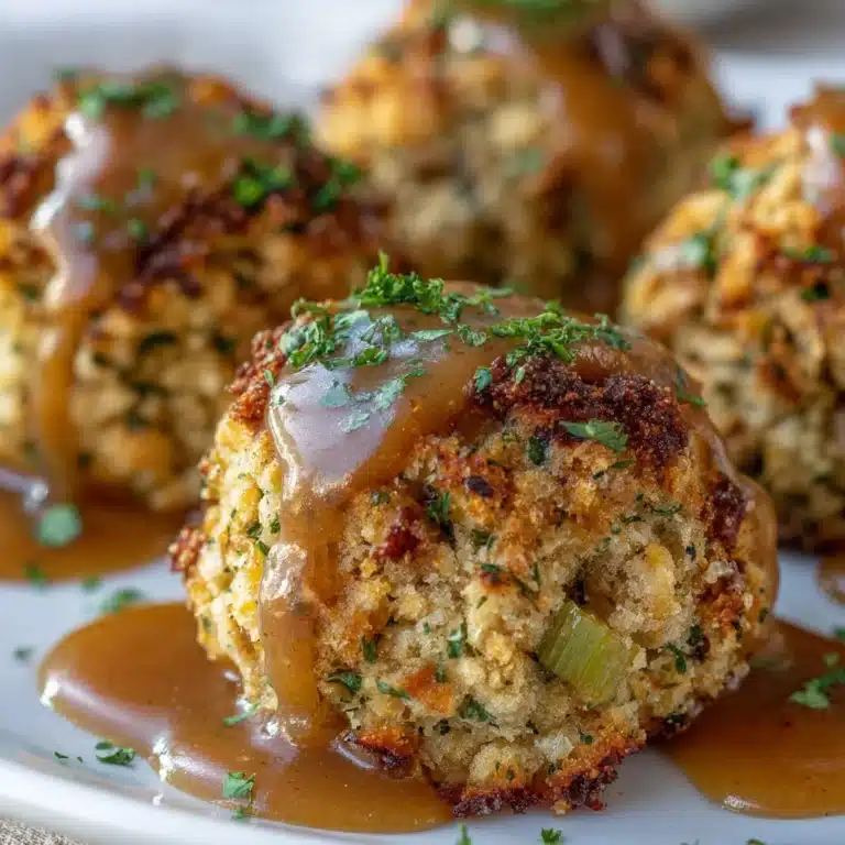 Stuffing Balls Recipe