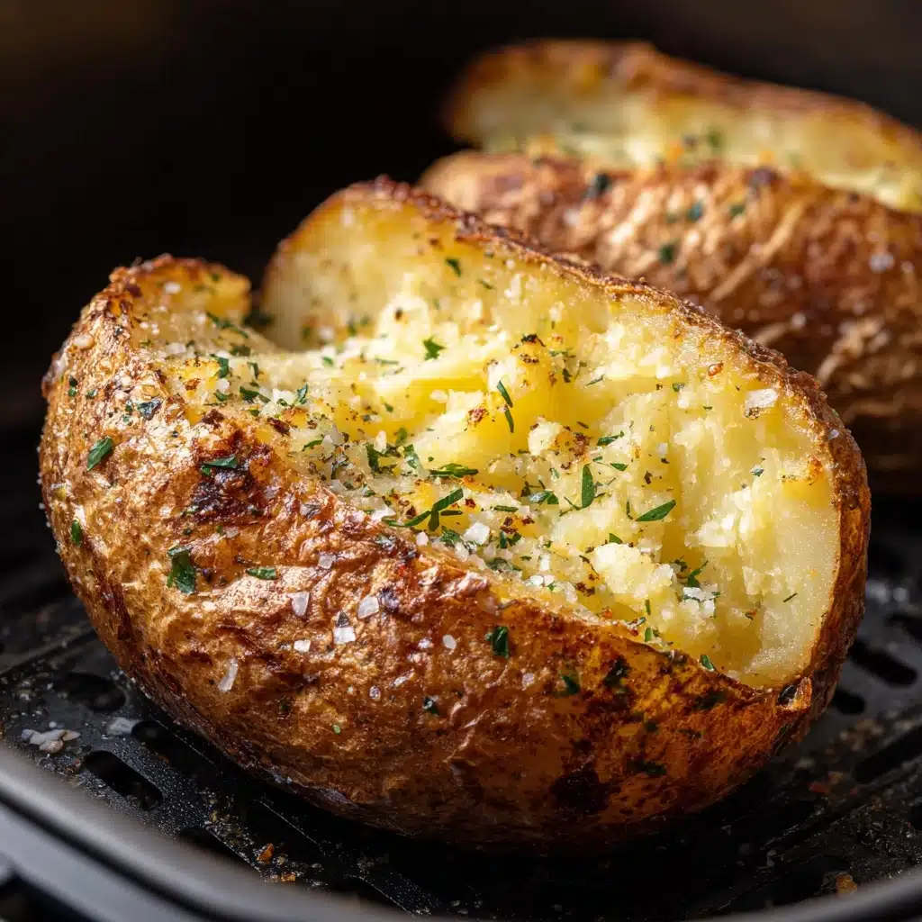 Air Fryer Baked Potatoes Recipe - Recipe Image