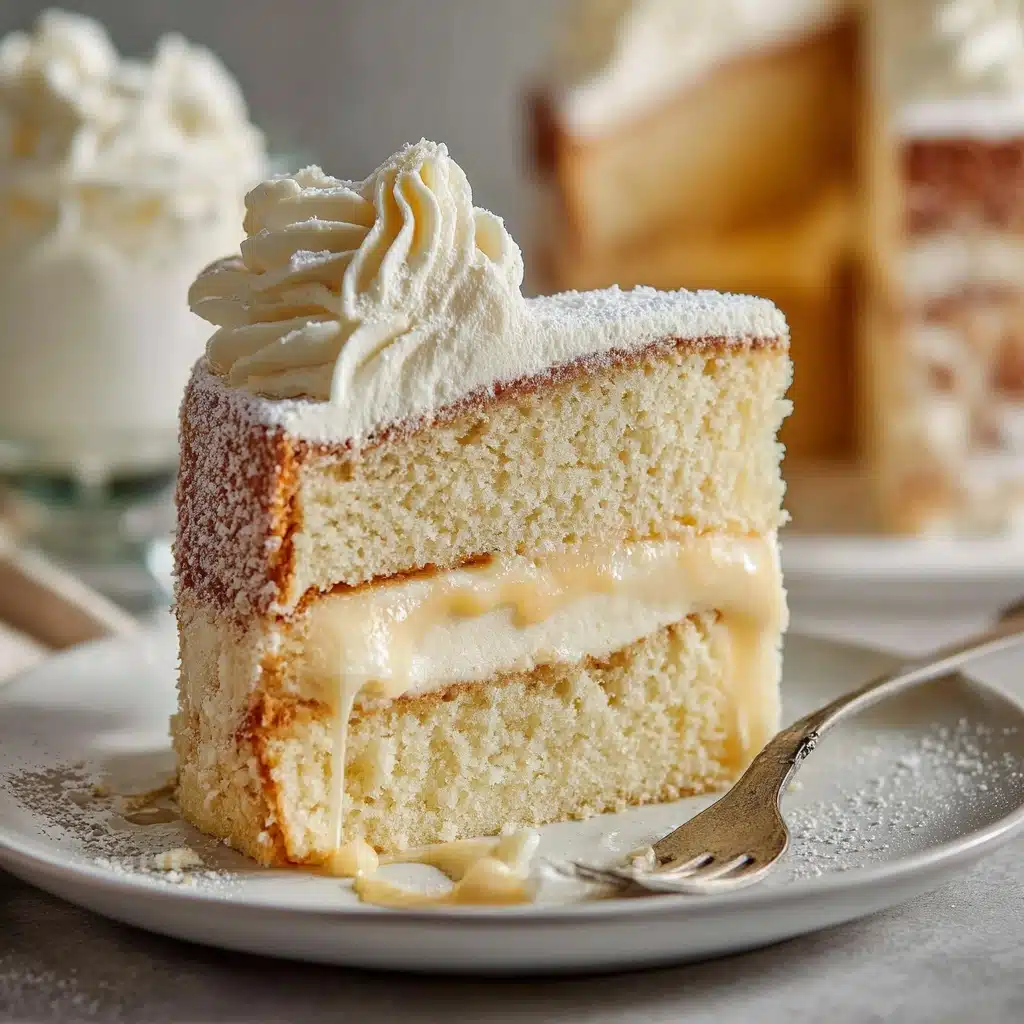 Vanilla Custard Cake Recipe - Recipe Image
