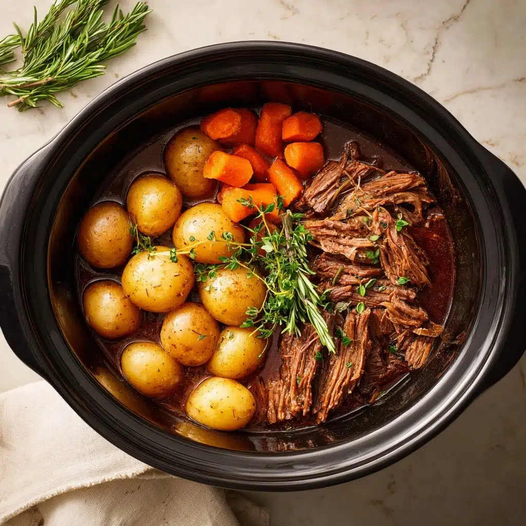 Slow Cooker Pot Roast Recipe - Recipe Image