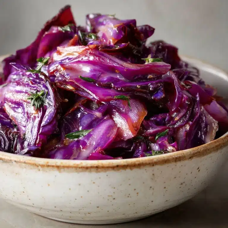 Roasted Red Cabbage Recipe