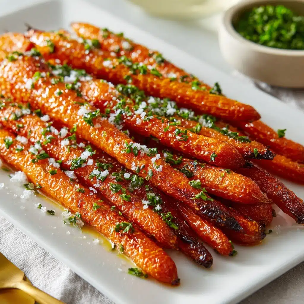 Roasted Parsley Carrots Recipe - Recipe Image