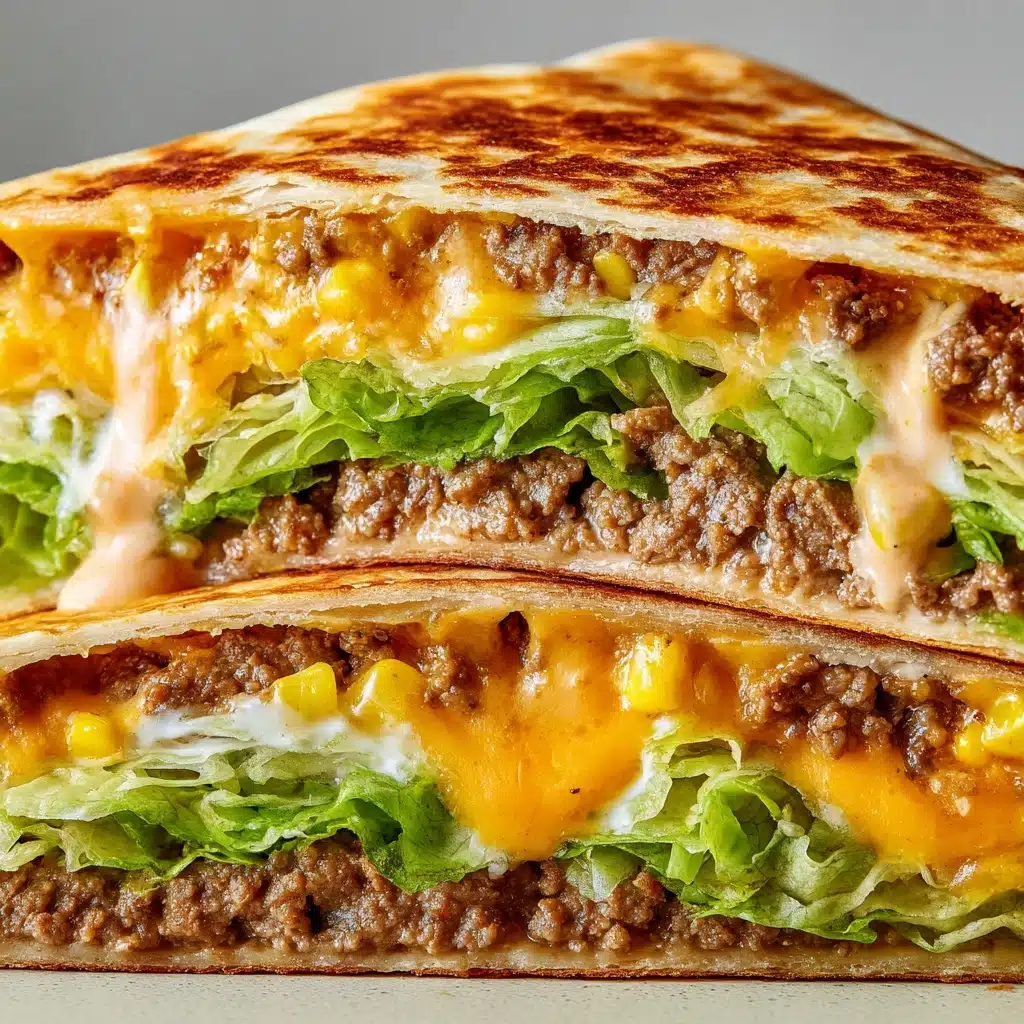 Big Mac Wraps Recipe - Recipe Image