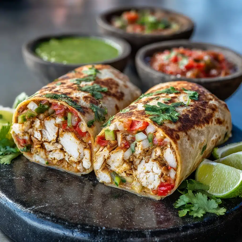 Baked Chicken Chimichangas Recipe - Recipe Image