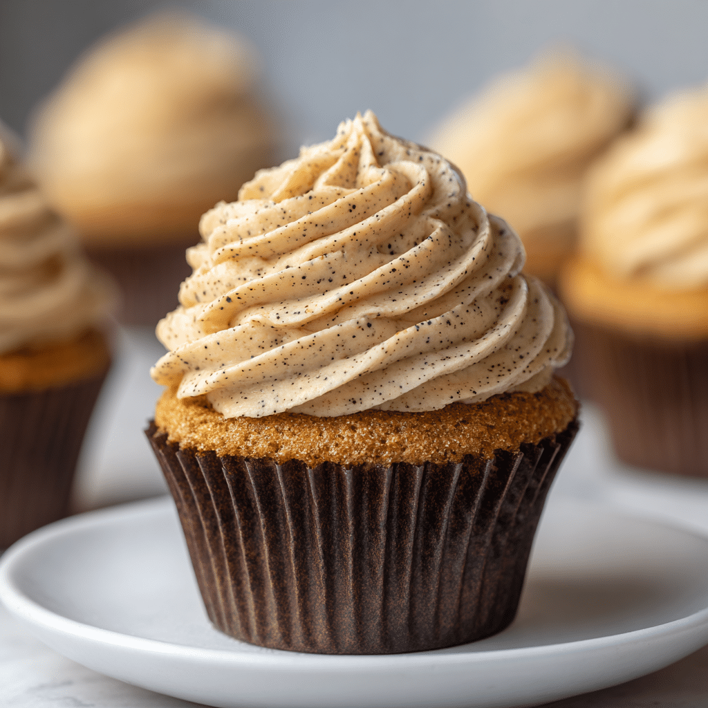 Pumpkin Cupcakes with Pumpkin Spice Cream Cheese Frosting Recipe - Recipe Image