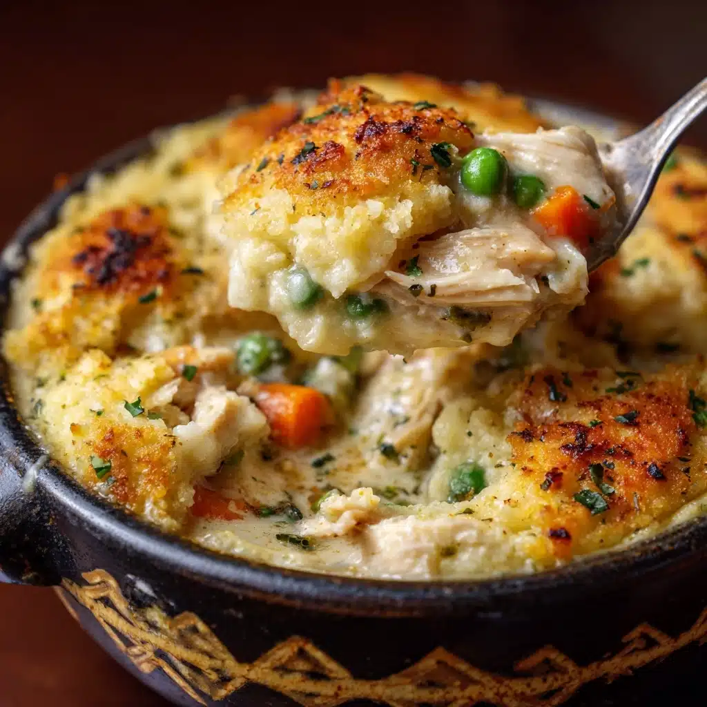 Sweet Potato Chicken Pot Pie Casserole Recipe