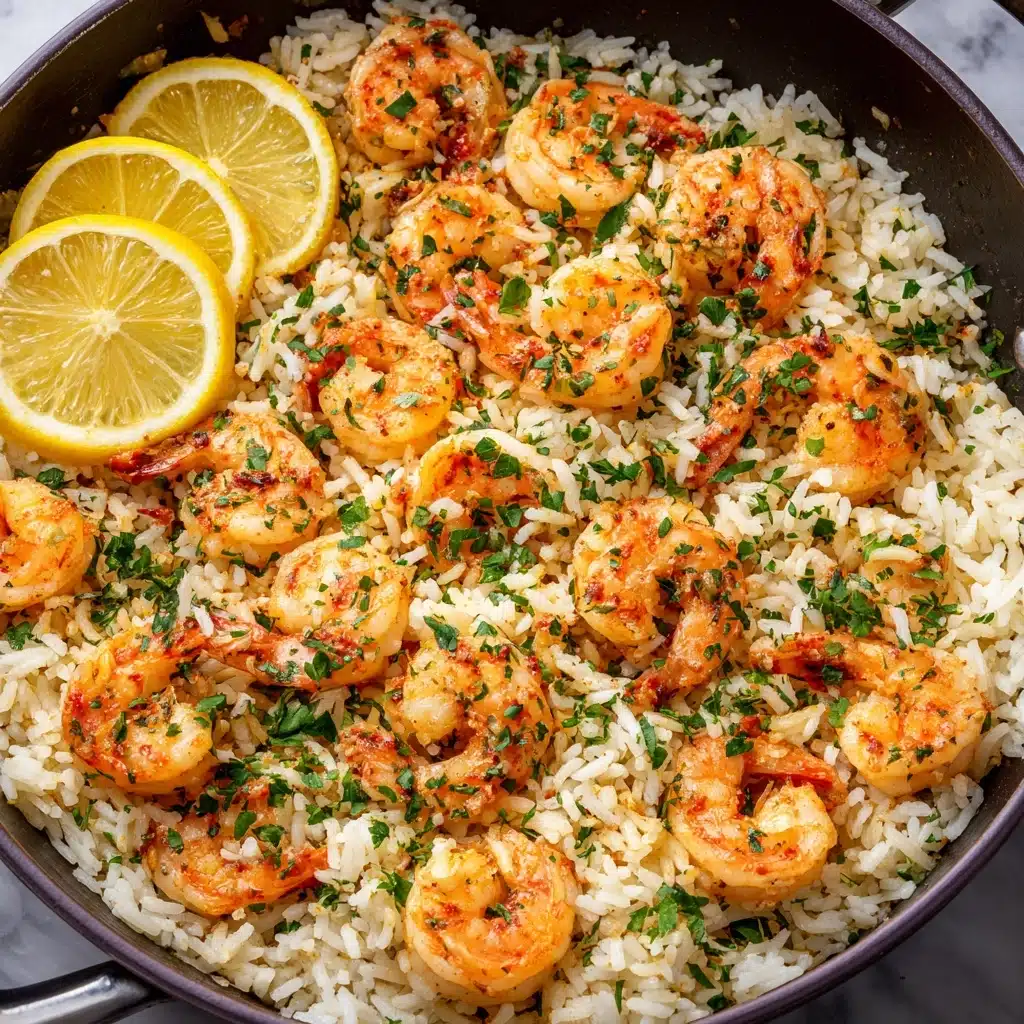 Easy Shrimp and Rice Skillet Recipe