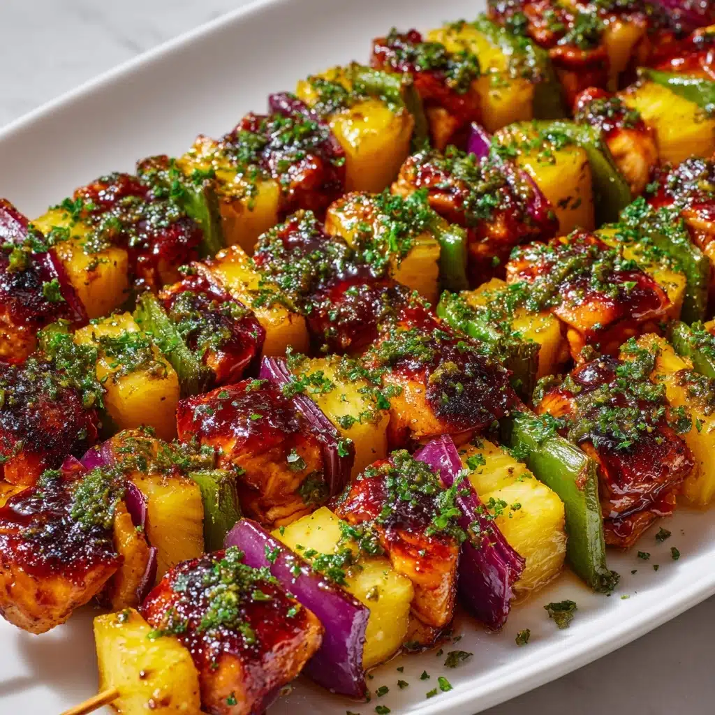 Hawaiian Chicken Kebabs Recipe - Recipe Image