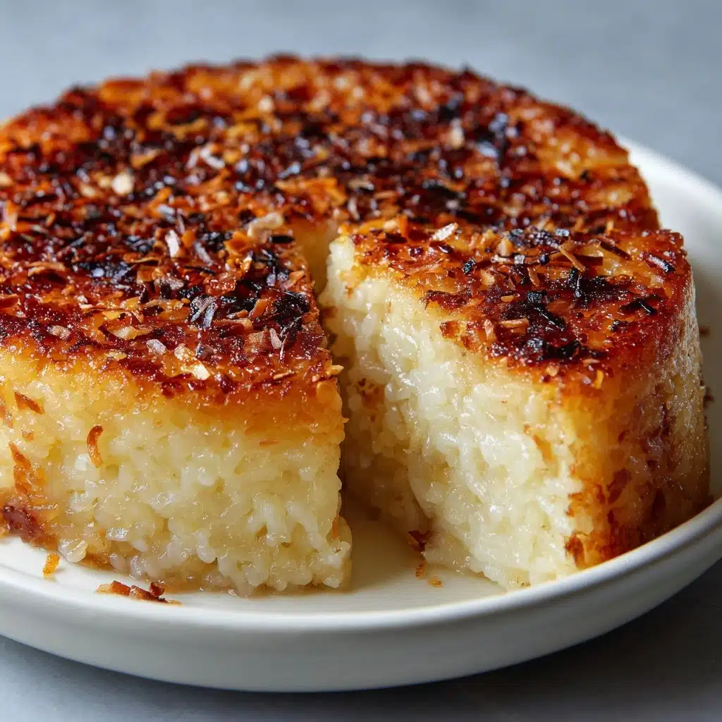 Crustless Coconut Pie Recipe - Recipe Image