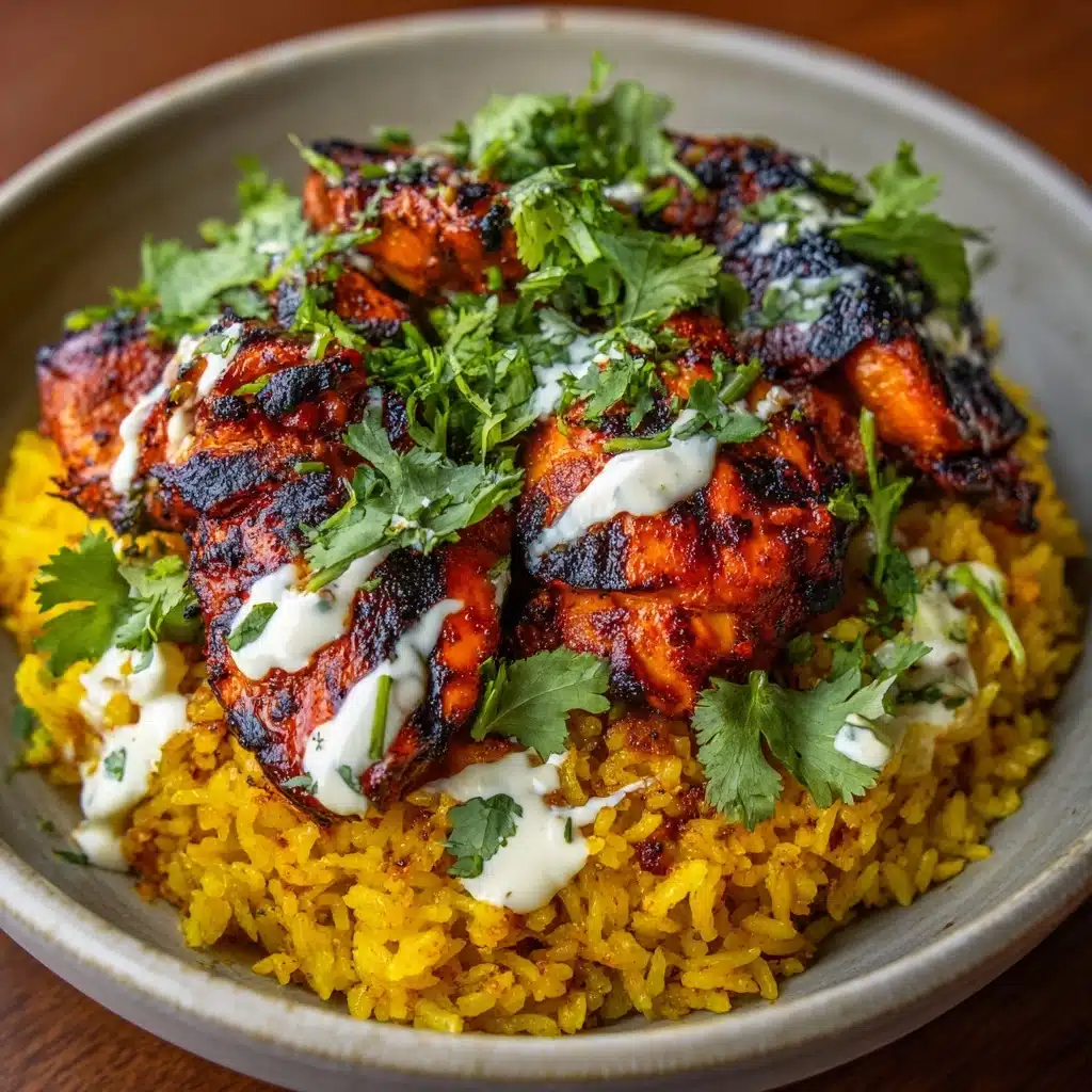 One-Pan Tandoori Chicken and Rice Recipe - Recipe Image
