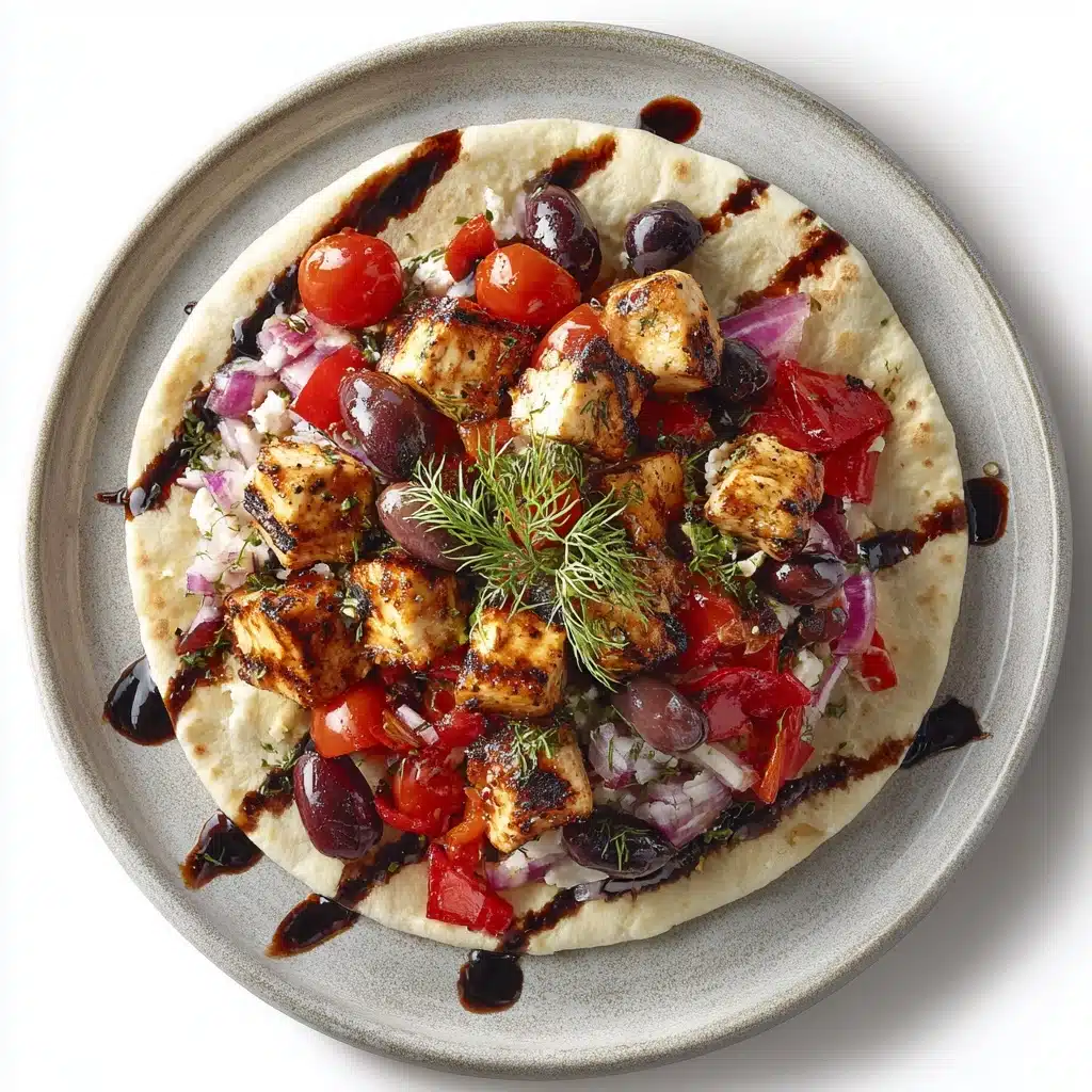 Greek Chicken Souvlaki with Tzatziki Recipe - Recipe Image