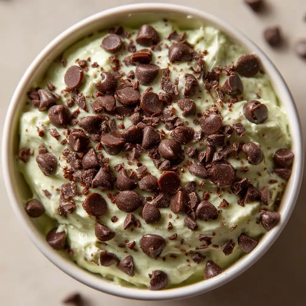 Mint Chocolate Chip Dip Recipe - Recipe Image