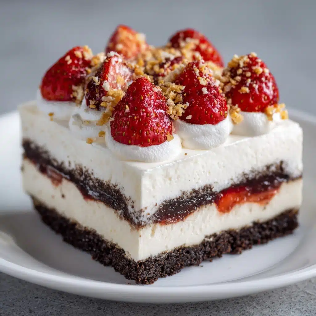Strawberries & Cream Pie Recipe - Recipe Image