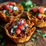 Easy Crunchy Taco Cups Recipe