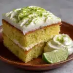 Key Lime Cake with Key Lime Cream Cheese Frosting Recipe