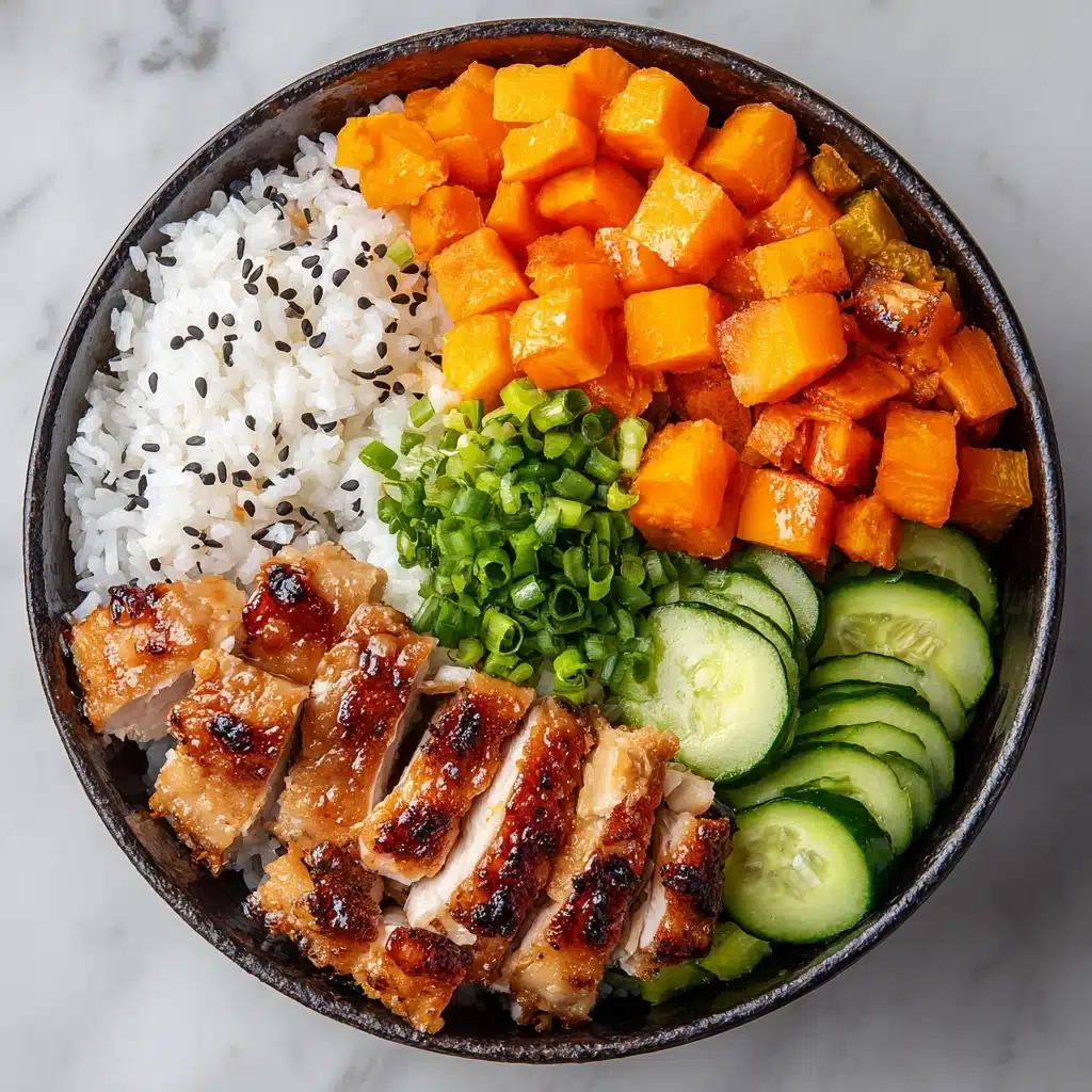 Hot Honey Chicken Bowls Recipe - Recipe Image