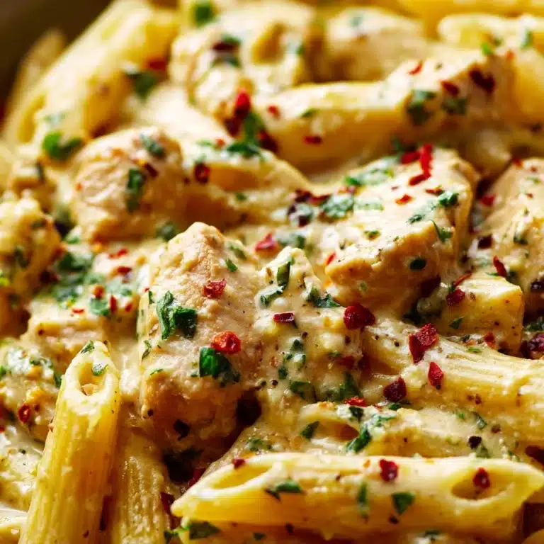 Garlic Parmesan Chicken Pasta Recipe