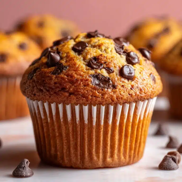 Chocolate Chip and Banana Muffins Recipe