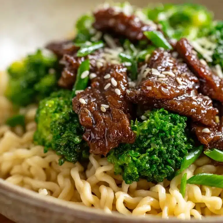 Easy Beef & Broccoli Noodles Recipe
