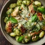 Creamy Chicken Pesto Gnocchi Recipe