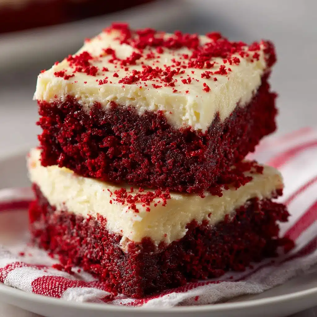 Red Velvet Brownies Recipe - Recipe Image