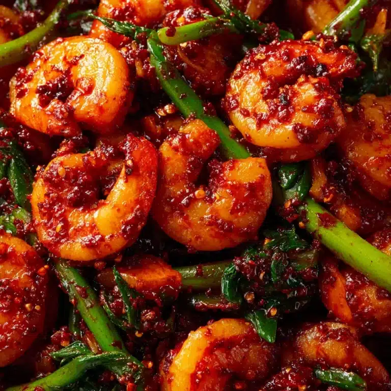 Garlic Shrimp With Chili Crisp Recipe