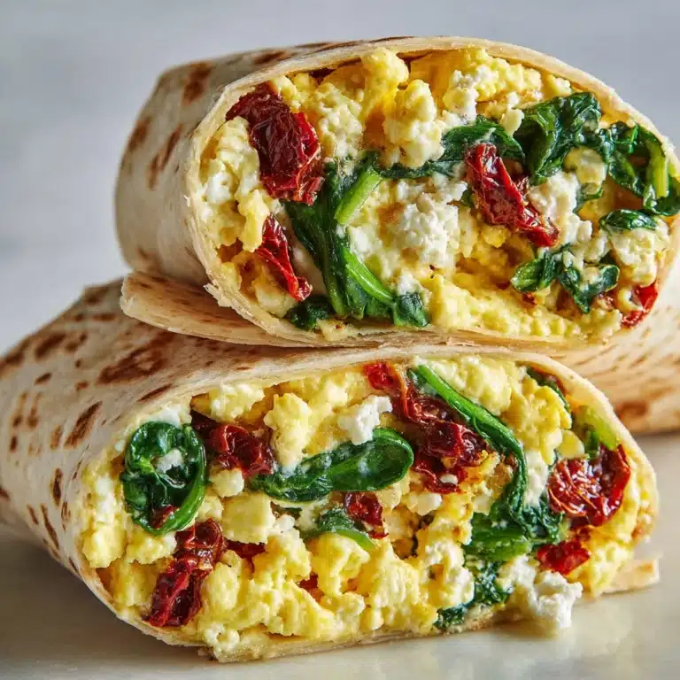 Spinach and Feta Wrap Recipe