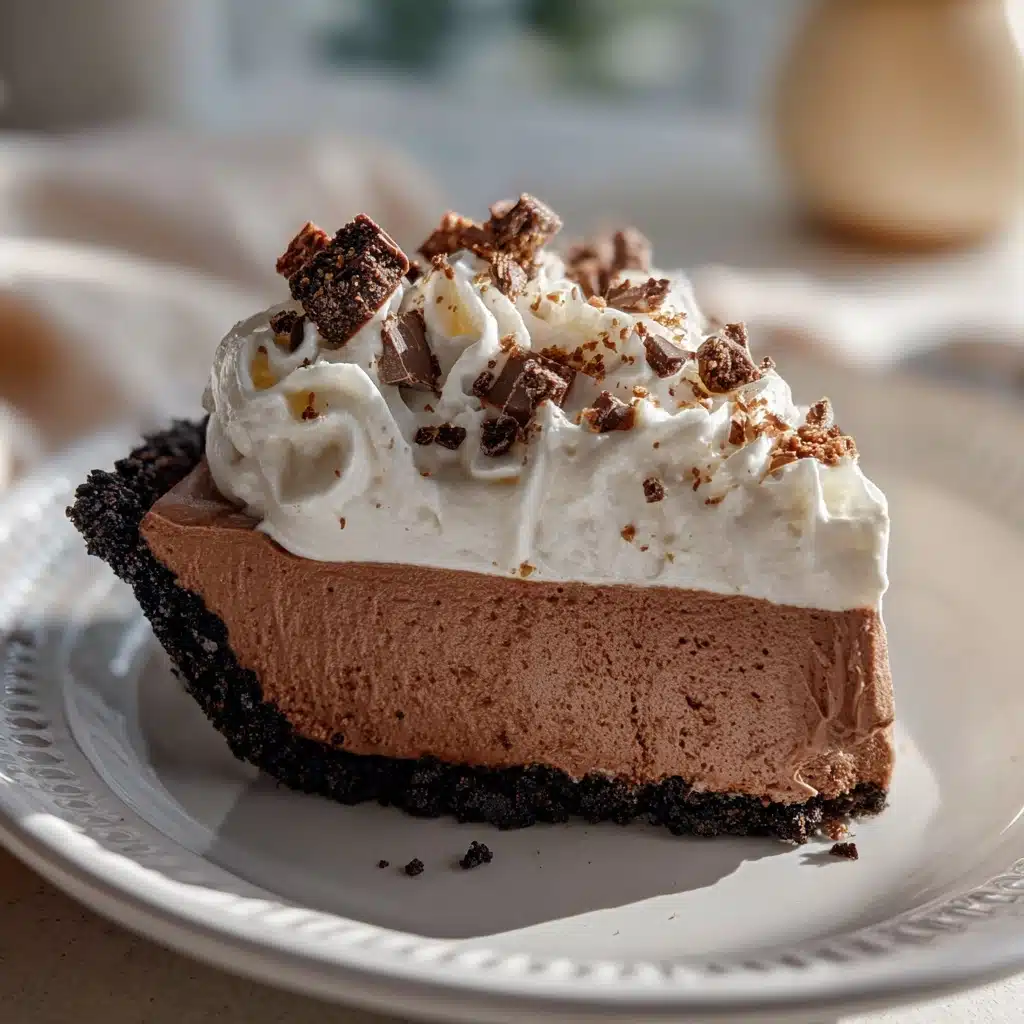 No Bake Chocolate Cheesecake Recipe - Recipe Image