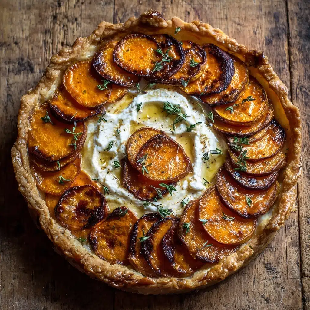 Heirloom Carrot and Whipped Ricotta Tart Recipe