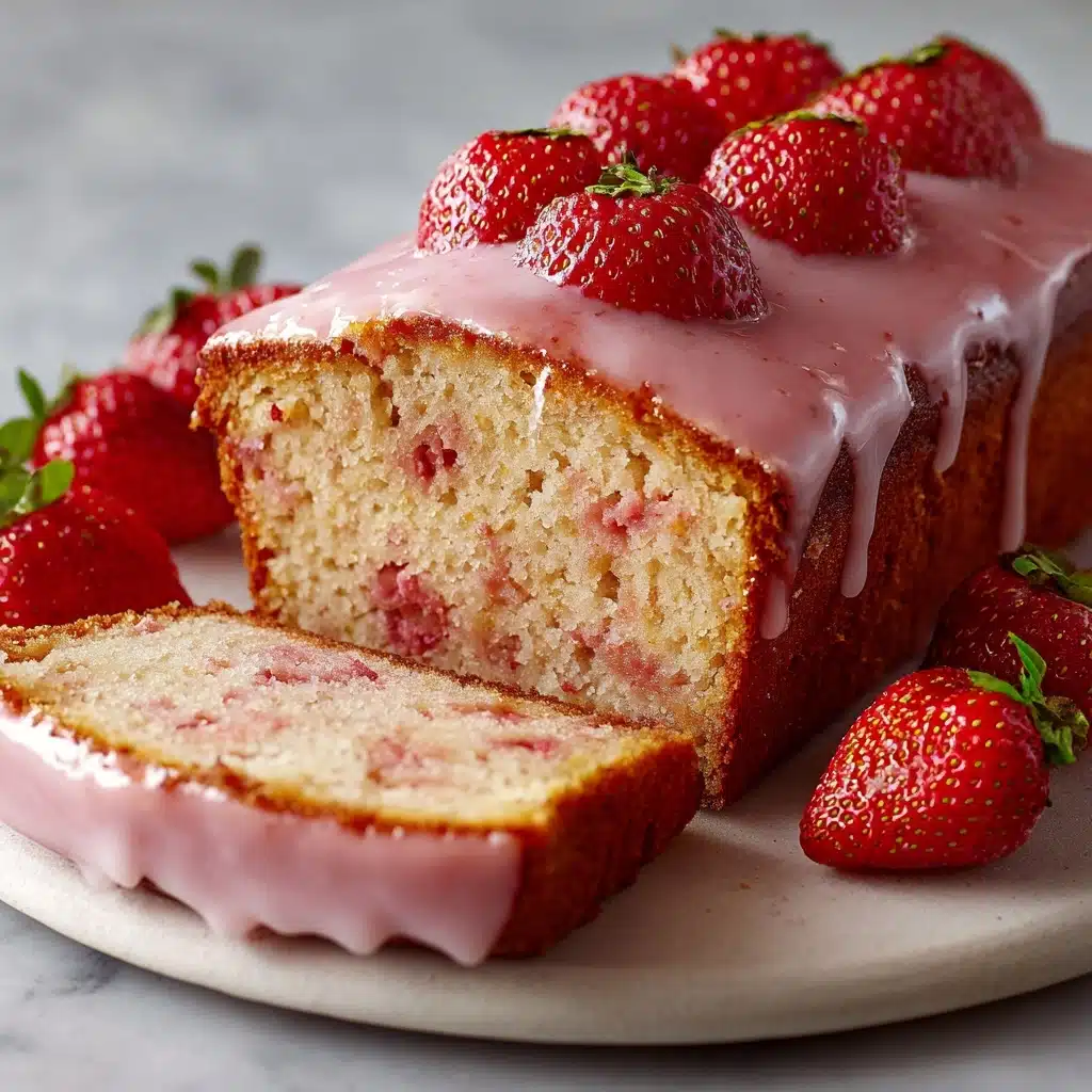 Strawberry Lemon Pound Cake Recipe