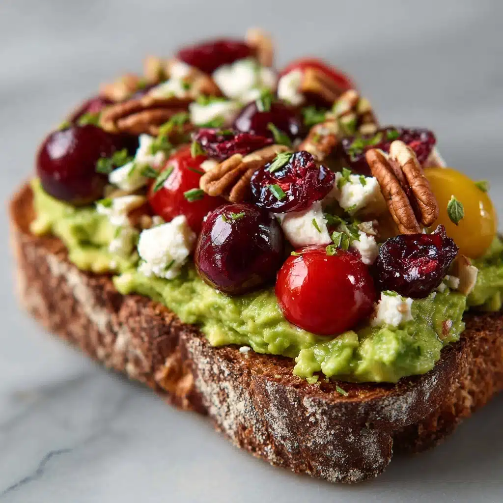 Avocado Toast with Feta Cheese Recipe - Recipe Image