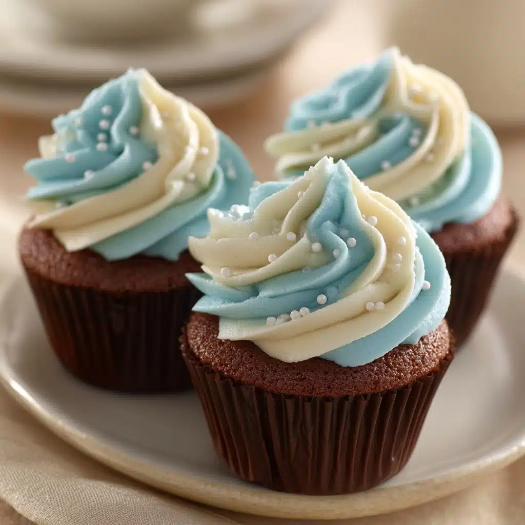 Blue Velvet Cupcakes Recipe - Recipe Image