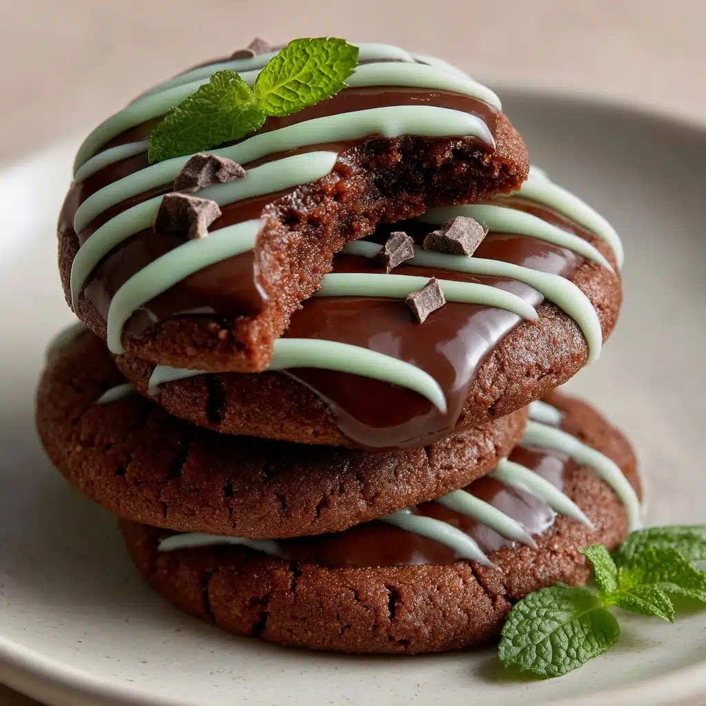 Chocolate Mint Cookies Recipe - Recipe Image
