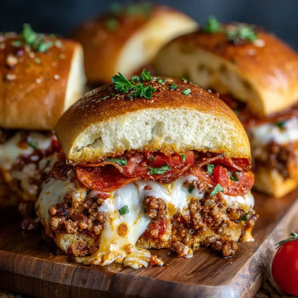 Pepperoni Pizza Sloppy Joes Recipe - Recipe Image