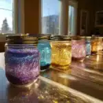 Suncatcher Glitter Jars Create Sparkling Magic Today! Recipe