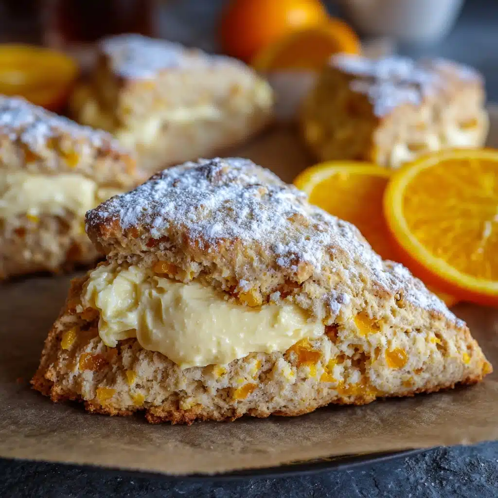 Fresh Orange Scones Recipe