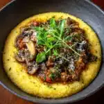 Mushroom Ragù with Polenta Recipe