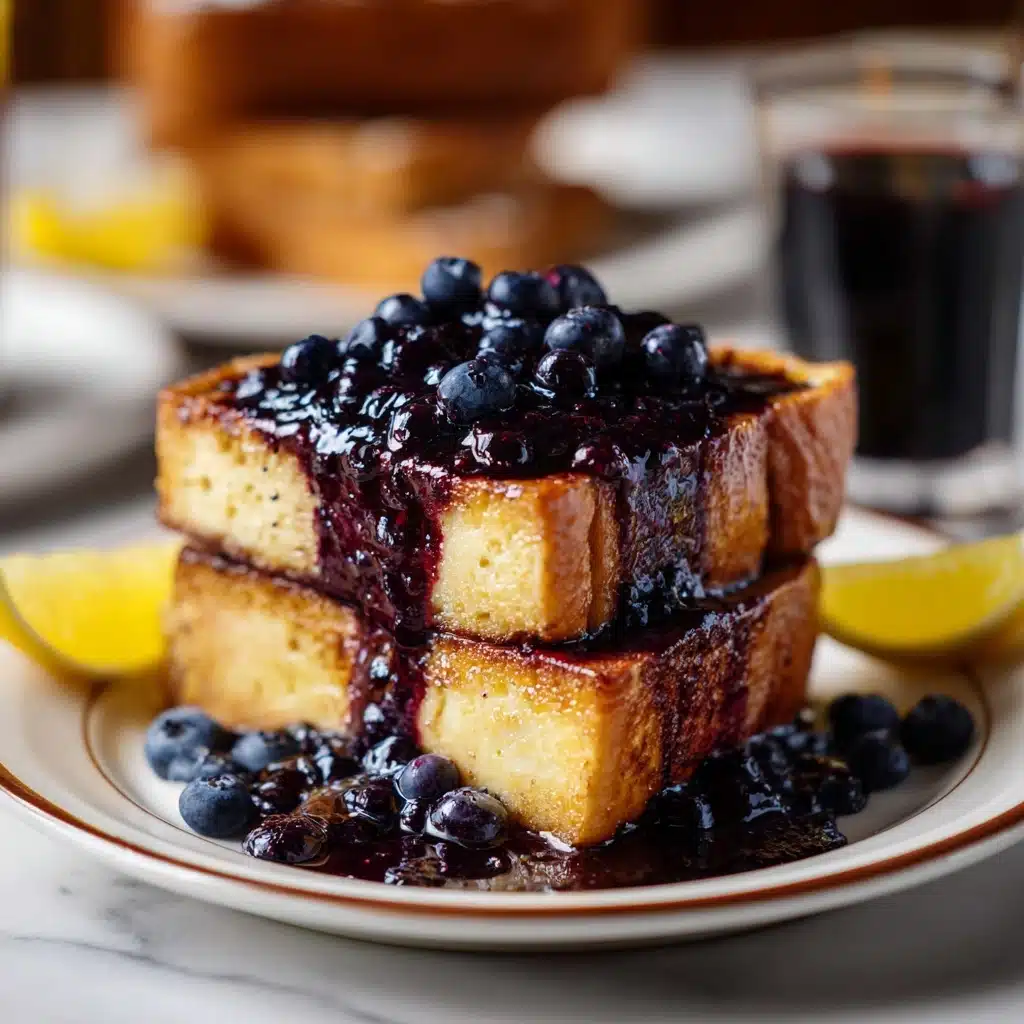 Blueberry Stuffed French Toast Recipe
