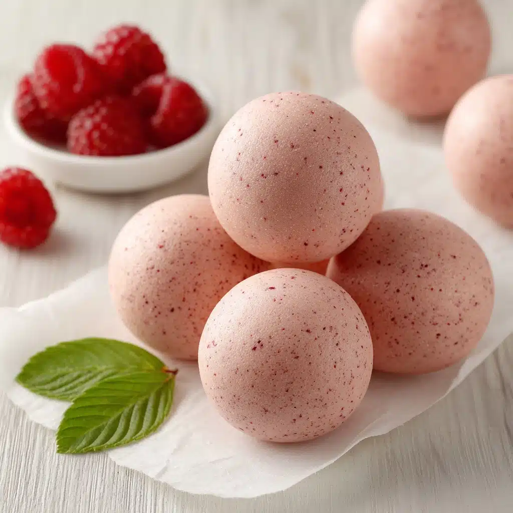 Raspberry Cheesecake Protein Balls Recipe - Recipe Image