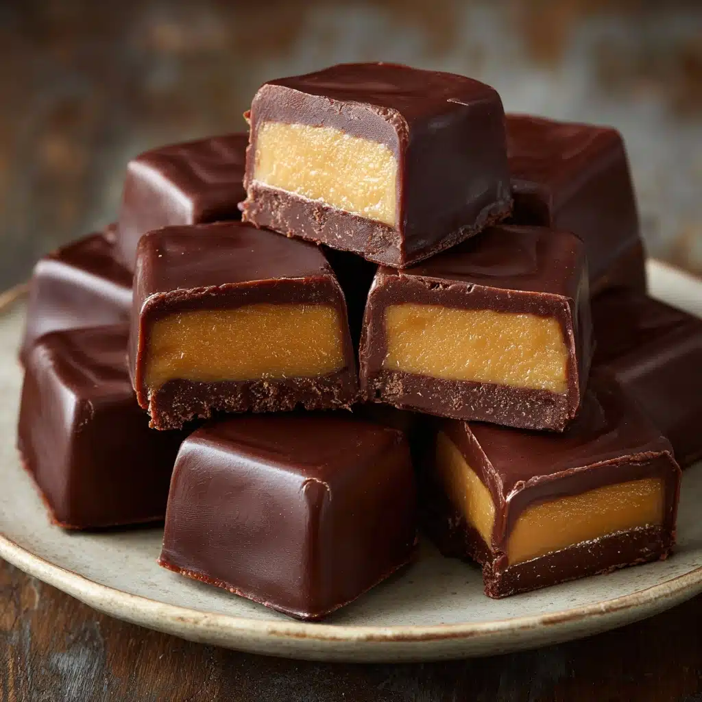 Chocolate Peanut Butter Candies Recipe - Recipe Image